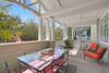 OUTDOOR DINING FOR 6 ON BALCONY OUTDOOR DINING FOR 6 ON BALCONY