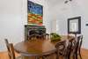 DINING AREA WITH TABLE FOR EIGHT