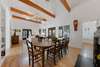 DINING AREA NEXT TO LIVING WITH OPEN FLOOR PLAN