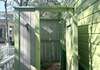 OUTDOOR SHOWER IN BACKYARD