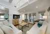 LIVING ROOM W/LARGE FLAT SCREEN TV, PERFECT FOR MOVIE NIGHTS