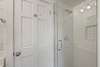 RENOVATED HALL BATH W/GLASS ENCLOSED SHOWER