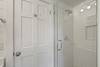 RENOVATED HALL BATH W/GLASS ENCLOSED SHOWER RENOVATED HALL BATH W/GLASS ENCLOSED SHOWER