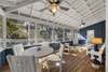 ADJACENT OUTDOOR DINING FOR FOUR
