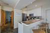 KITCHEN WITH BARTOP SEATING FOR THREE
