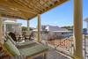 LARGE BALCONY WITH VIEWS OF TOWN, GULF AND RUSKIN SHOPS LARGE BALCONY WITH VIEWS OF TOWN, GULF AND RUSKIN SHOPS