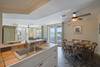 DINING SPACE NEXT TO KITCHEN WITH TABLE SEATING 6 DINING SPACE NEXT TO KITCHEN WITH TABLE SEATING 6