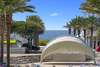 CENTRAL SQUARE AND GULF VIEWS FROM EXPANSIVE BALCONY