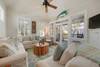 LIVING W/LARGE FLAT SCREEN TV & PORCH ACCESS LIVING W/LARGE FLAT SCREEN TV & PORCH ACCESS