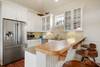 KITCHEN WITH BARTOP SEATING FOR THREE KITCHEN WITH BARTOP SEATING FOR THREE