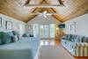 MASTER SUITE WITH SOFA, SEATING AND FLATSCREEN TV MASTER SUITE WITH SOFA, SEATING AND FLATSCREEN TV