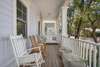 OPEN FURNISHED FRONT PORCH OVER LOOKING CROQUET LAWN