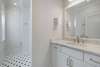 THIRD KING PRIVATE BATHROOM W/GLASS ENCLOSED WALK IN SHOWER