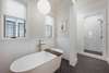 PRIVATE BATH DEEP SOAKER TUB & WALK IN GLASS SHOWER