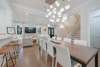 DINING AREA W/BUILT IN ADJACENT BAR W/ SEATING FOR 3