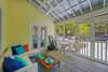 FURNISHED PORCH W/LOUNGE SEATING & BISTRO AREA
