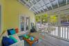 FURNISHED PORCH W/LOUNGE SEATING & BISTRO AREA FURNISHED PORCH W/LOUNGE SEATING & BISTRO AREA