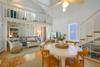 DINING AREA ADJACENT TO LIVING WITH TABLE SEATING 4 DINING AREA ADJACENT TO LIVING WITH TABLE SEATING 4