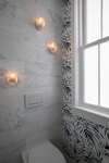 GORGEOUS BATHROOM GLOBE LIGHTING