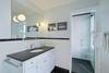 KING ENSUITE BATH, SINGLE VANITY & GLASS ENCLOSED WALK IN SHOWER KING ENSUITE BATH, SINGLE VANITY & GLASS ENCLOSED WALK IN SHOWER