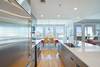 KITCHEN W/LARGE SUBZERO FRIDGE, VIEW TO ADJACENT DINING KITCHEN W/LARGE SUBZERO FRIDGE, VIEW TO ADJACENT DINING