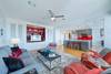 LIVING VIEW TO CENTRAL MODERN KITCHEN LIVING VIEW TO CENTRAL MODERN KITCHEN
