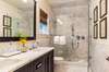 KING PRIVATE MARBLE BATHROOM W/WALK IN RAIN SHOWER