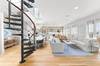 SPIRAL STAIR ACCESS TO GRAND FURNISHED OPEN AIR ROOF TOP DECK SPIRAL STAIR ACCESS TO GRAND FURNISHED OPEN AIR ROOF TOP DECK