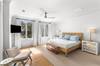 FIRST BEDROOM; KING W/MOUNTED TV & ENSUITE BATH FIRST BEDROOM; KING W/MOUNTED TV & ENSUITE BATH