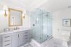 2ND KING RENOVATED BATH, SINGLE VANITY & GLASS ENCLOSED SHOWER 2ND KING RENOVATED BATH, SINGLE VANITY & GLASS ENCLOSED SHOWER