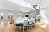 DINING ALTERNATE VIEW W/STUNNING CORAL CHANDELIER DINING ALTERNATE VIEW W/STUNNING CORAL CHANDELIER