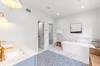 HAS BOTH A SOAKER TUB & SEPARATE GLASS ENCLOSED WALK IN SHOWER HAS BOTH A SOAKER TUB & SEPARATE GLASS ENCLOSED WALK IN SHOWER