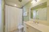 RENOVATED PRIVATE BATH; SINGLE VANITY & TUB/SHOWER COMBO