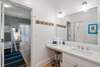 RENOVATED ADJACENT FULL BATH OFF BUNK ROOM, SINGLE VANITY