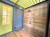 DOOR OFF MASTER BATH LEADS TO OUTDOOR SPA SHOWER