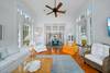 SPACIOUS OPEN LIVING, DINING AND KITCHEN WITH HIGH CEILINGS SPACIOUS OPEN LIVING, DINING AND KITCHEN WITH HIGH CEILINGS