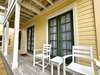 SEATING FOR TWO ON PORCH, PERFECT FOR MORNING COFFEE