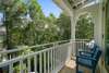 PRIVATE BALCONY OFF MASTER W/SEATING FOR TWO & TREETOP VIEWS