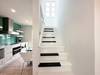 STAIRCASE TO SECOND LEVEL LIVING & QUEEN SLEEPER SOFA STAIRCASE TO SECOND LEVEL LIVING & QUEEN SLEEPER SOFA