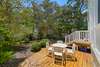 BACKYARD DECK AND DINING VIEW