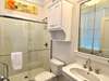 KING W/GLASS ENCLOSED WALK IN SHOWER & SINGLE VANITY