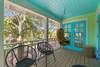 PRIVATE, GENEROUS BALCONY WITH SEATING AND SWINGS PRIVATE, GENEROUS BALCONY WITH SEATING AND SWINGS