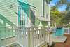 SIDE DECK W/SEATNG FOR TWO & CHARCOAL GRILL