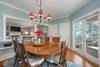 DINING AREA WITH TABLE FOR SIX, NEXT TO PORCH ACCESS DINING AREA WITH TABLE FOR SIX, NEXT TO PORCH ACCESS
