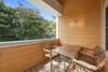OUTDOOR DINING FOR FOUR ON OPEN AIR BALCONY OUTDOOR DINING FOR FOUR ON OPEN AIR BALCONY