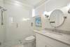PRIVATE BATHROOM, MARBLE SINGLE VANITY & GLASS ENCLOSED WALK IN PRIVATE BATHROOM, MARBLE SINGLE VANITY & GLASS ENCLOSED WALK IN