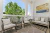 OPEN AIR BALCONY WITH LOUNGE SEATING OFF OF LIVING AREAS OPEN AIR BALCONY WITH LOUNGE SEATING OFF OF LIVING AREAS