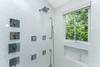 GLASS ENCLOSED SPA RAIN SHOWER WITH MULTIPLE RAIN SHOWER HEADS GLASS ENCLOSED SPA RAIN SHOWER WITH MULTIPLE RAIN SHOWER HEADS