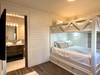 BUNK ROOM W/PRIVATE BATH & MOUNTED FLAT SCREEN TV BUNK ROOM W/PRIVATE BATH & MOUNTED FLAT SCREEN TV