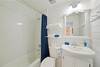 SHARED FULL BATHROOM W/ SINGLE VANITY & TUB/SHOWER COMBO SHARED FULL BATHROOM W/ SINGLE VANITY & TUB/SHOWER COMBO